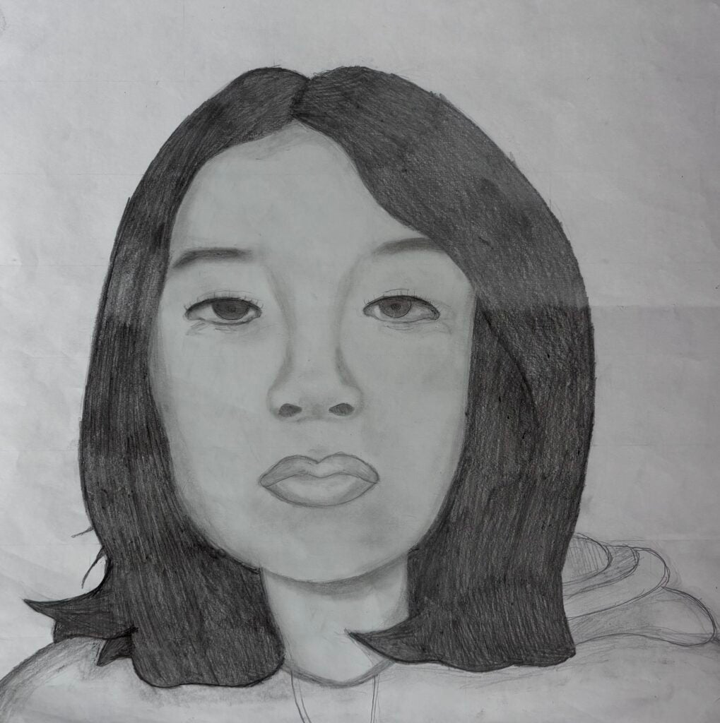 Emma Eriksson, 8th Grade, "Philippa", Drawing