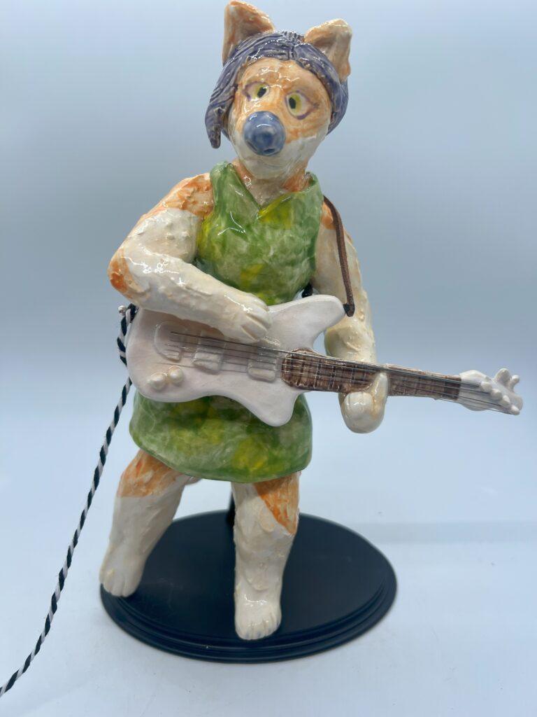 Sam Kothe, 12th Grade, "Dog with Guitar"