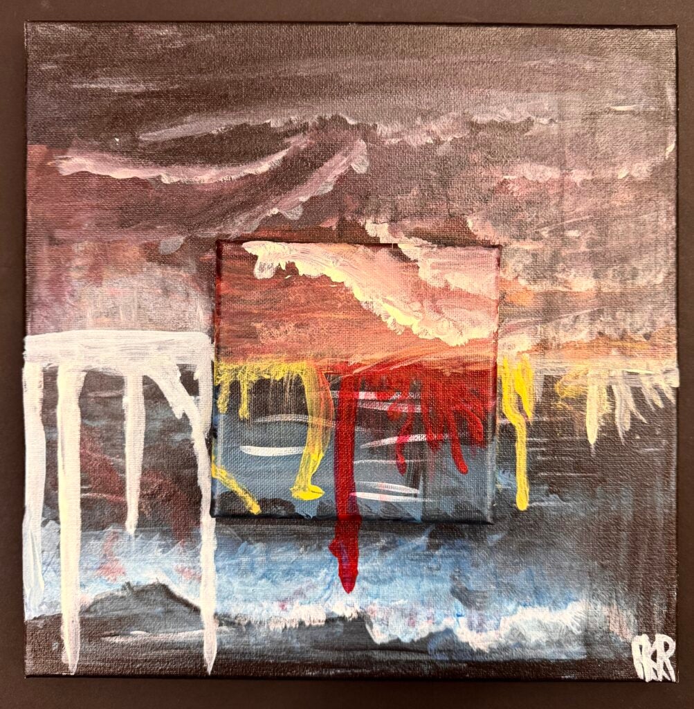 Ruby Kube Rosen, 8th Grade, "Untitled", Painting