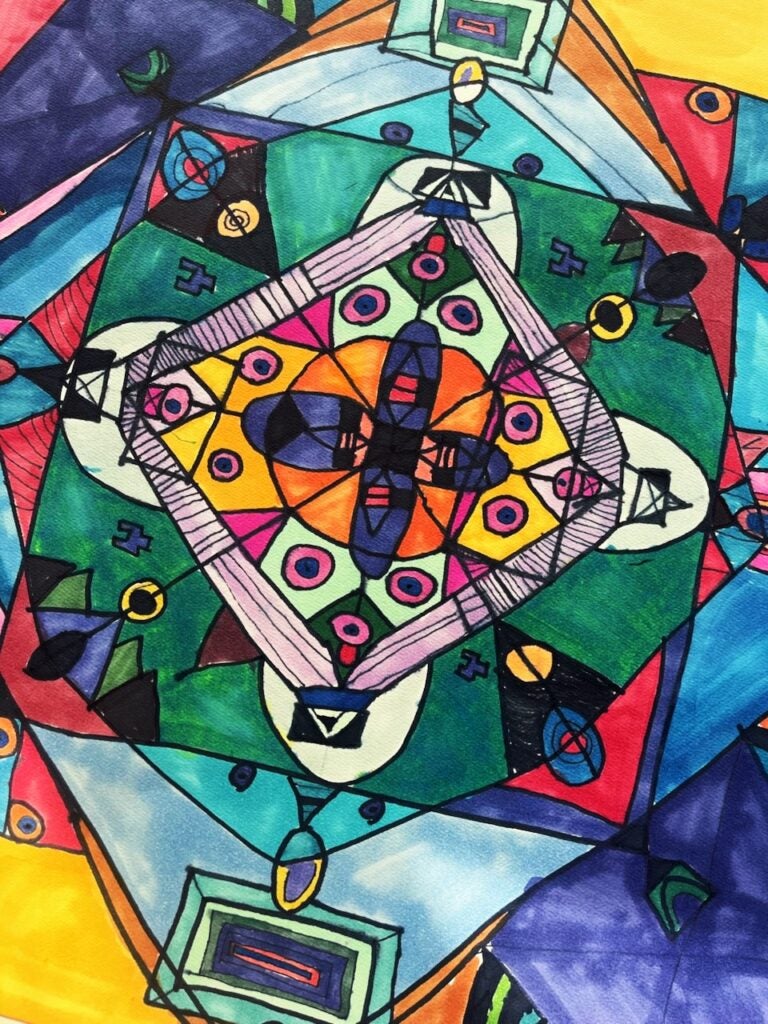 Theo Harris, 6th Grade, "Untitled", Drawing
