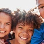 Students smiling