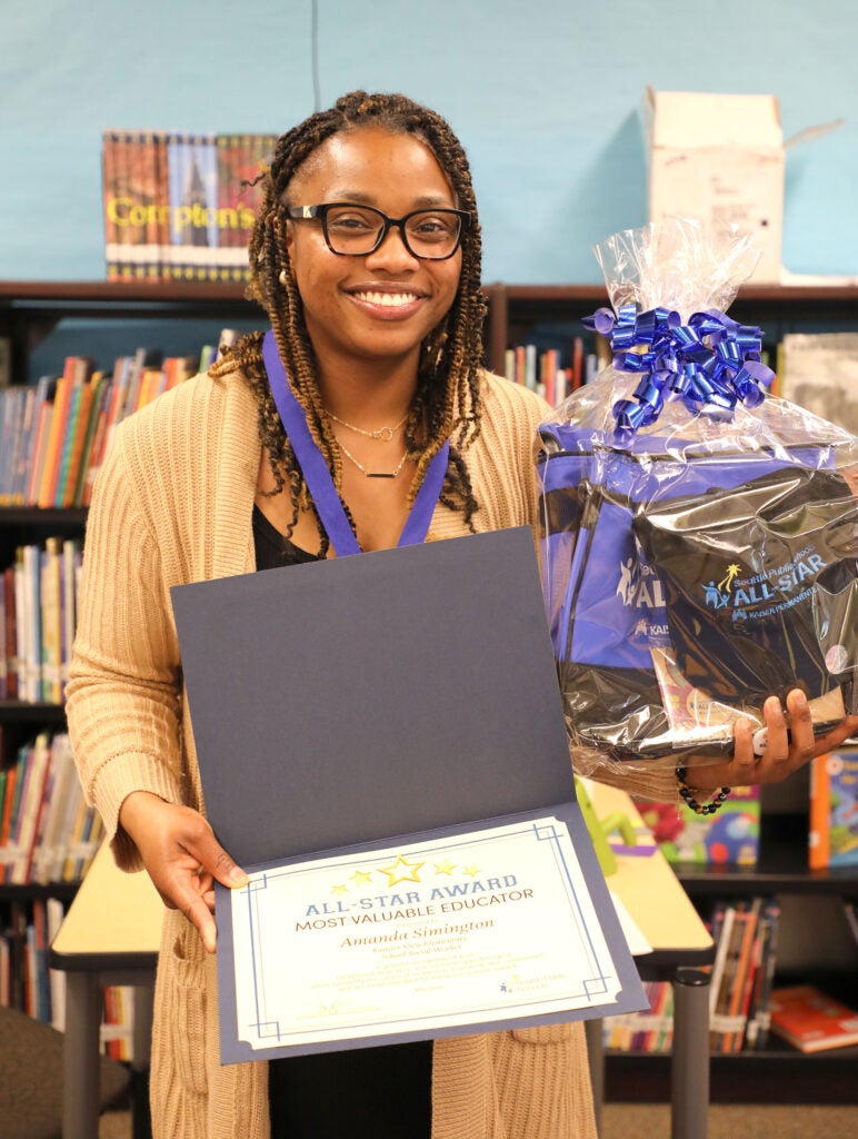 All Stars Most Valuable Educator Amanda Simington