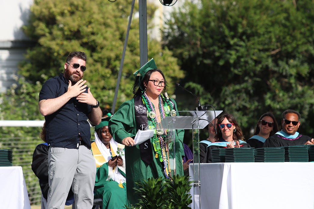 Franklin graduation speaker