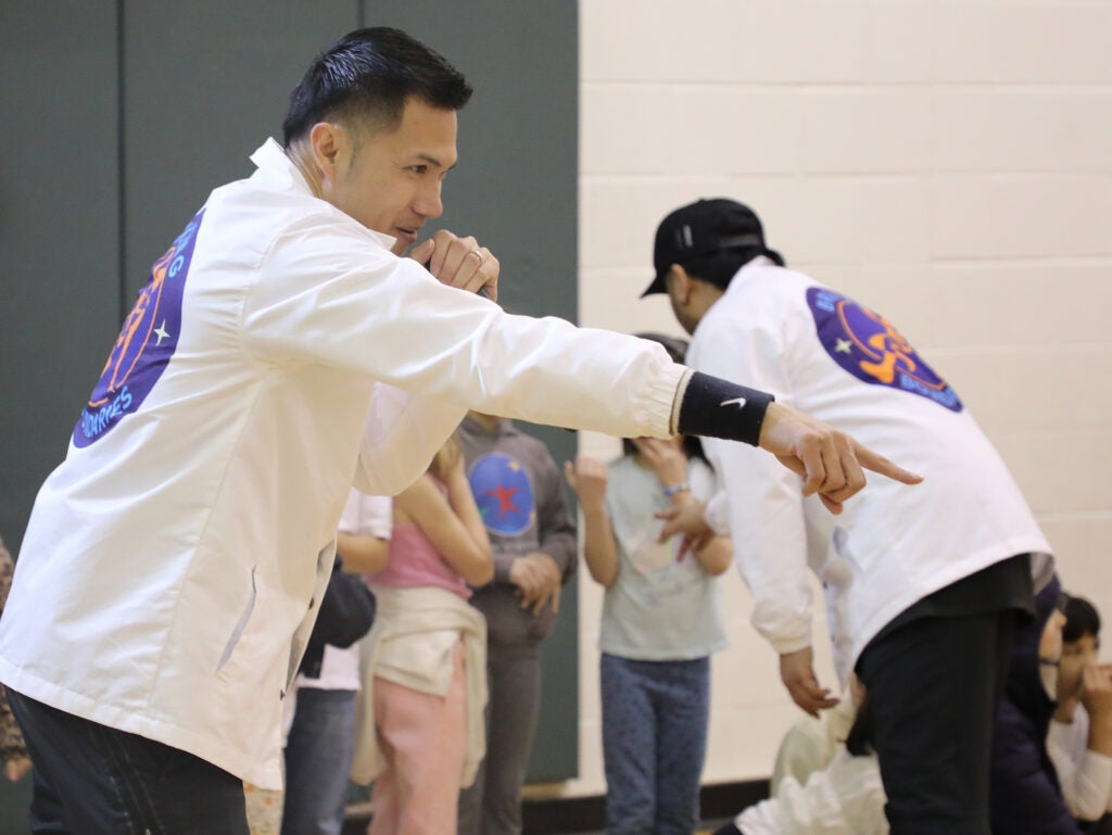 John Stanford International School Breakdancing Jerome Aparis