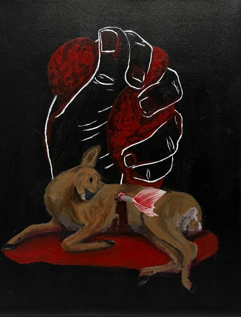 Layla Casteel, 10th Grade, "The Hunted"