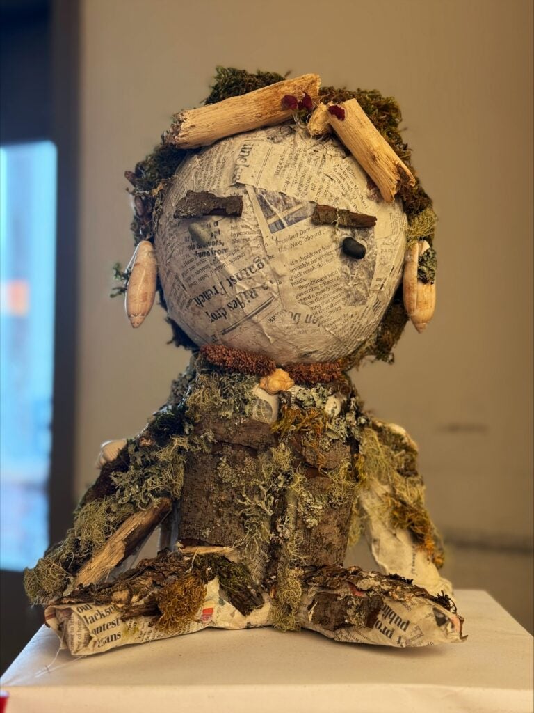 Emma Sorensen, 6th Grade, "Bob “ Protector of the Forest”", Sculpture