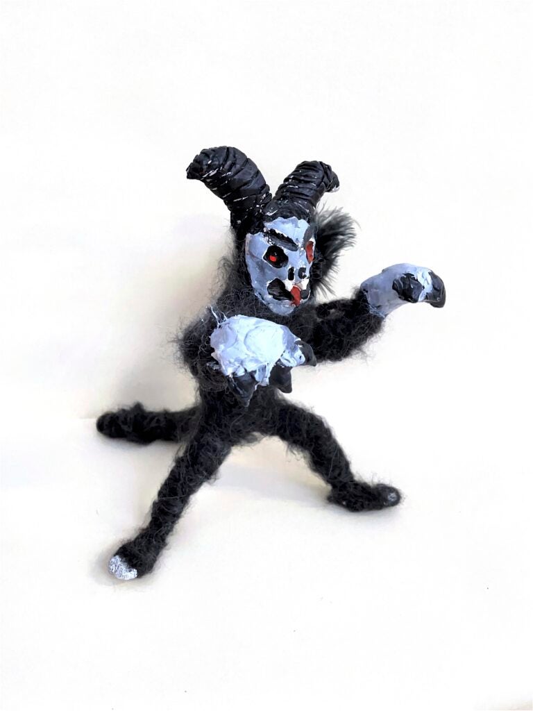 Zane Fruehling-Watson , 8th Grade, "The Monster from the Shadows", Sculpture