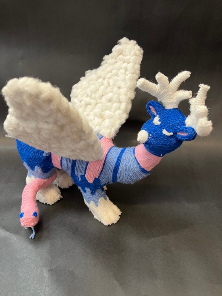 Vivian Huff, 8th Grade, "Sky Spirit", Sculpture