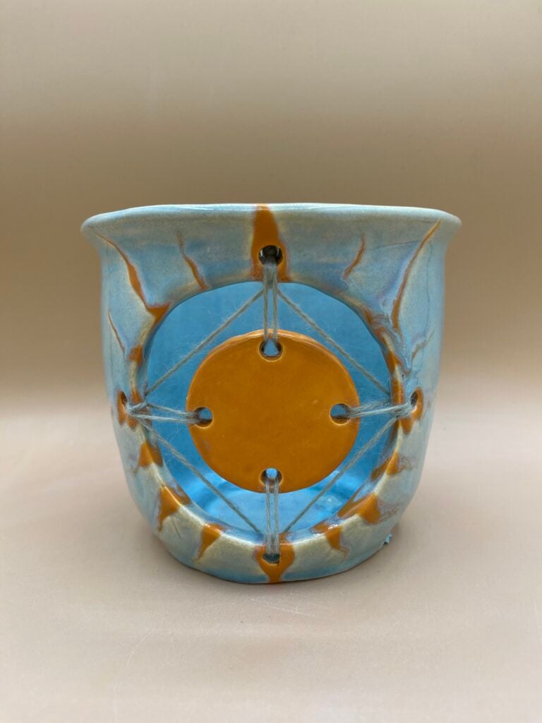 Kaia Kennedy, 12th Grade, "Multimedia Wheelthrown Sculpture"