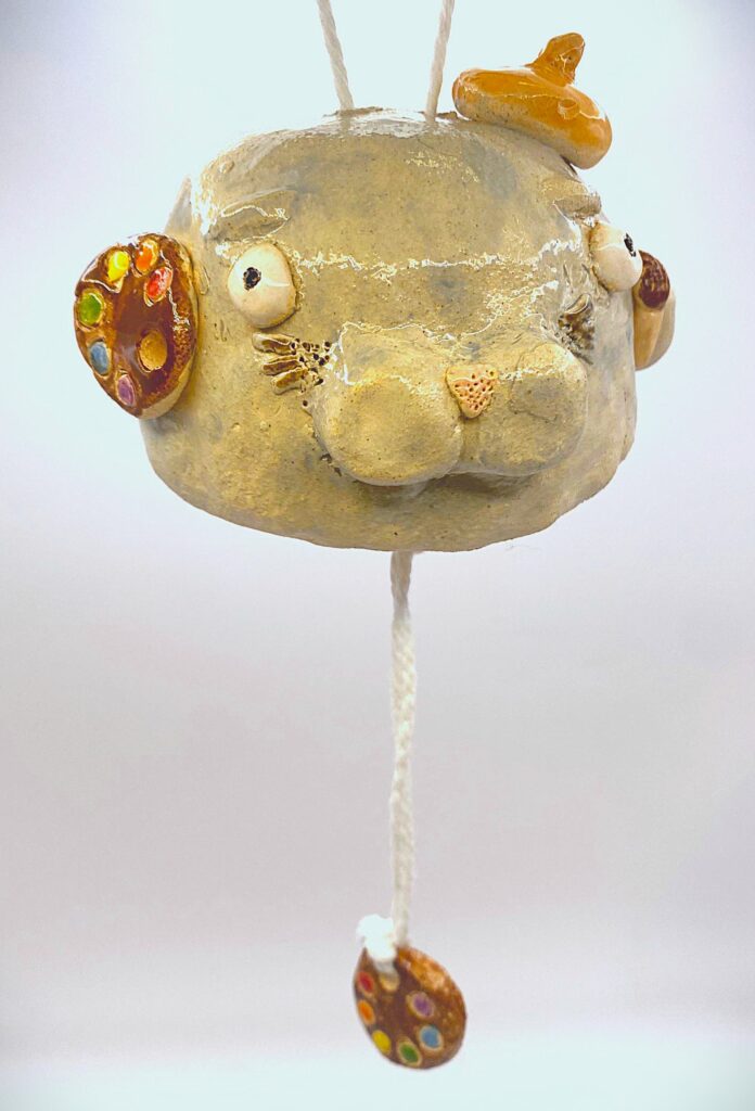 Azalea Lazarus, 6th Grade, "Seal Bell", Ceramic