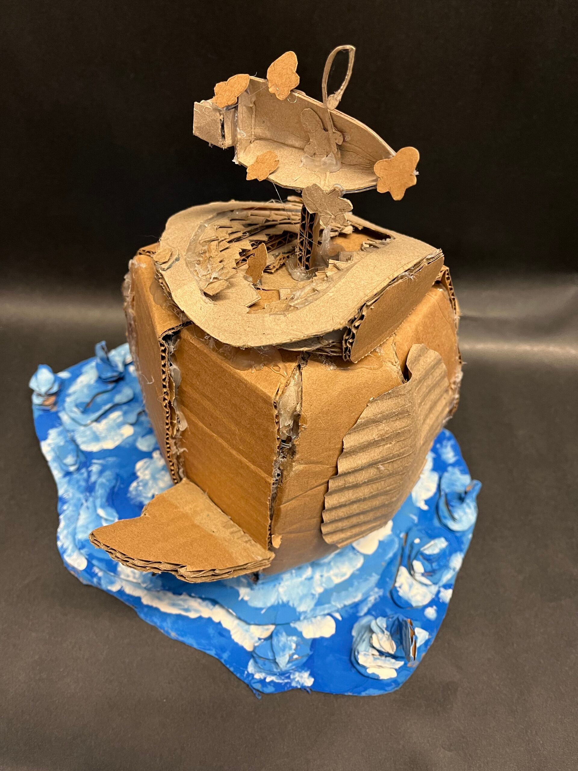 Oskar Nelson, 8th Grade, "Lots of Teeth", Sculpture