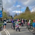 Bike Disco Street Closed