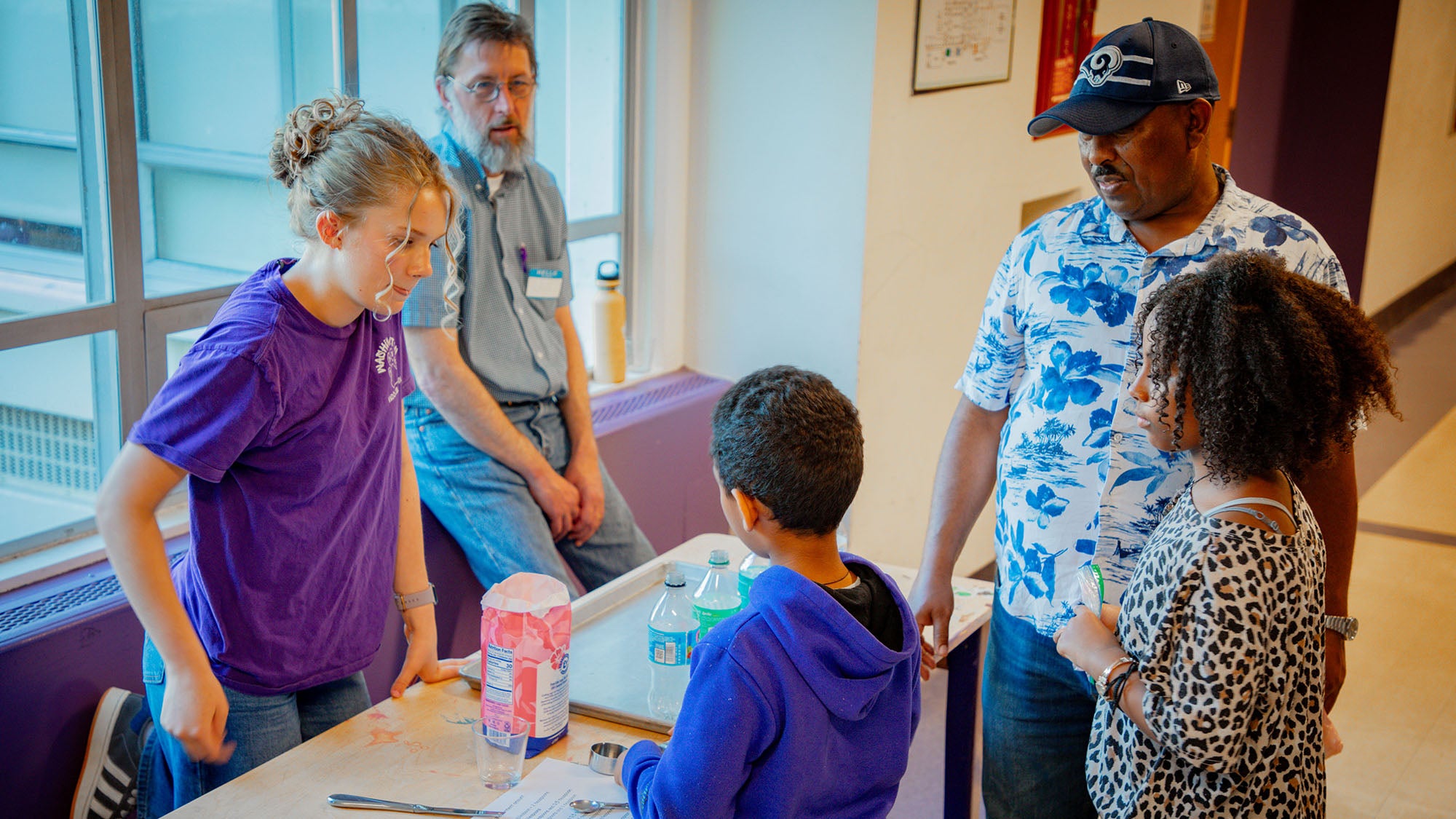 Washington Middle School Math Booth