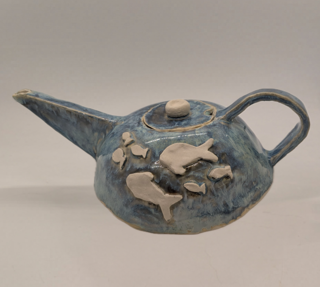 Stella Sides, 12th Grade, "Fish Teapot"