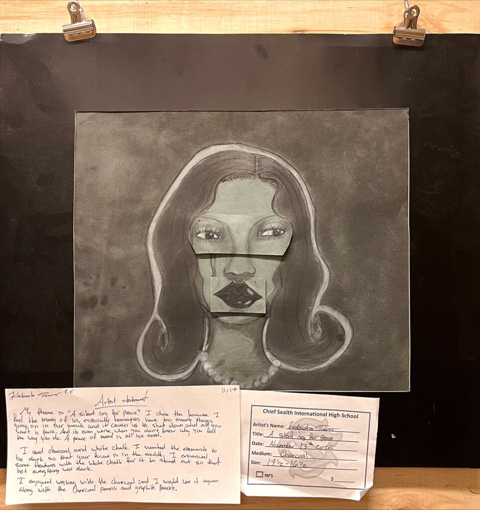 Kedaesha Tims, 11th Grade, "A Silent Cry for Peace"

