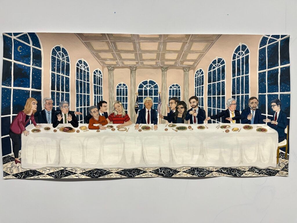 Nora Wynne, 12th Grade, "Trump's Last Supper"