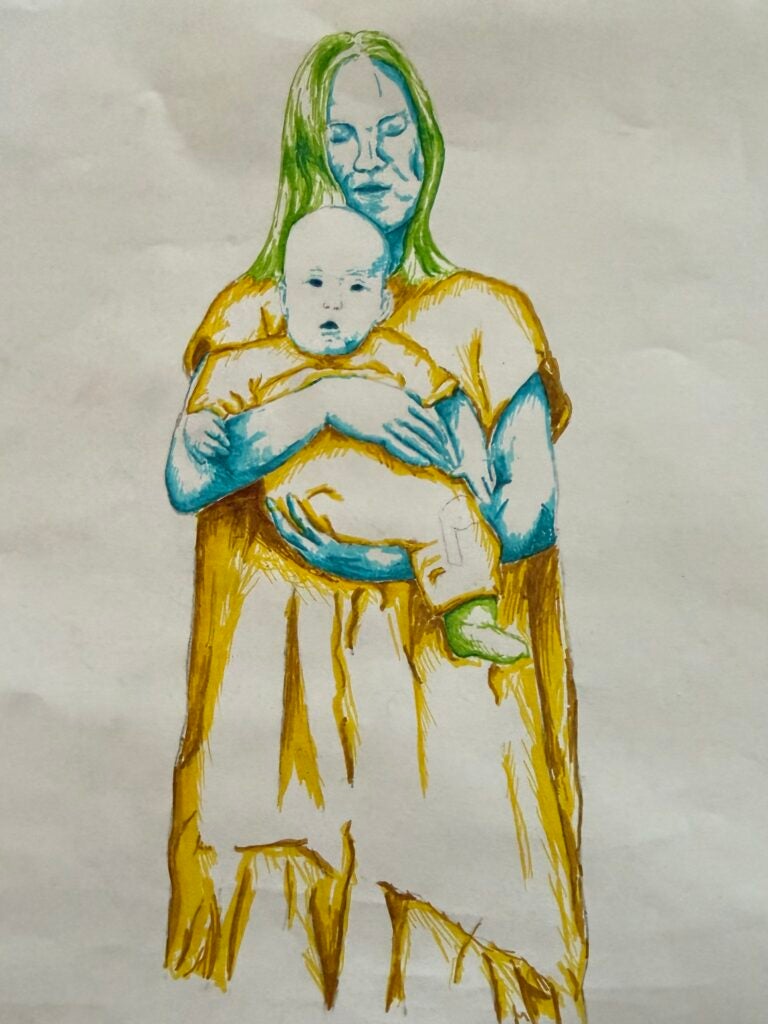 Dia Rowland-Storm, 7th Grade, "Untitled", Mixed Media