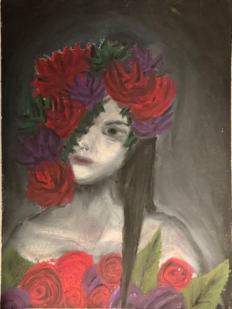 Melissa Engin, 8th Grade, "Untitled", Printmaking