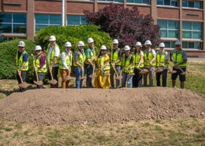 Aki Kurose Middle School Ground Breaking