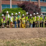 Aki Kurose Middle School groundbreaking