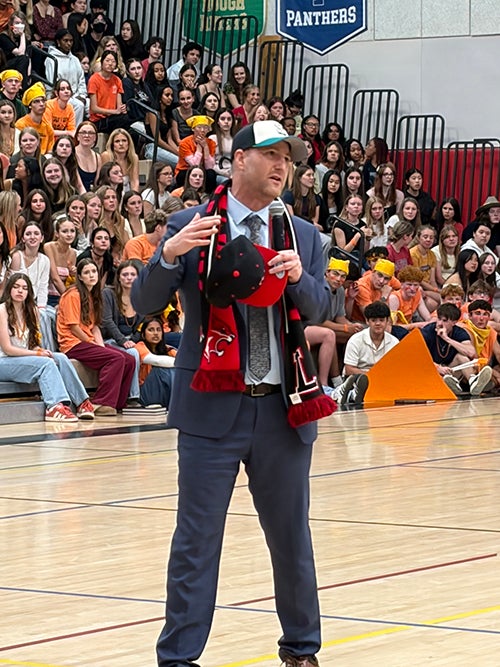 Superintendent Shuldiner in Lincoln Lynx Gear