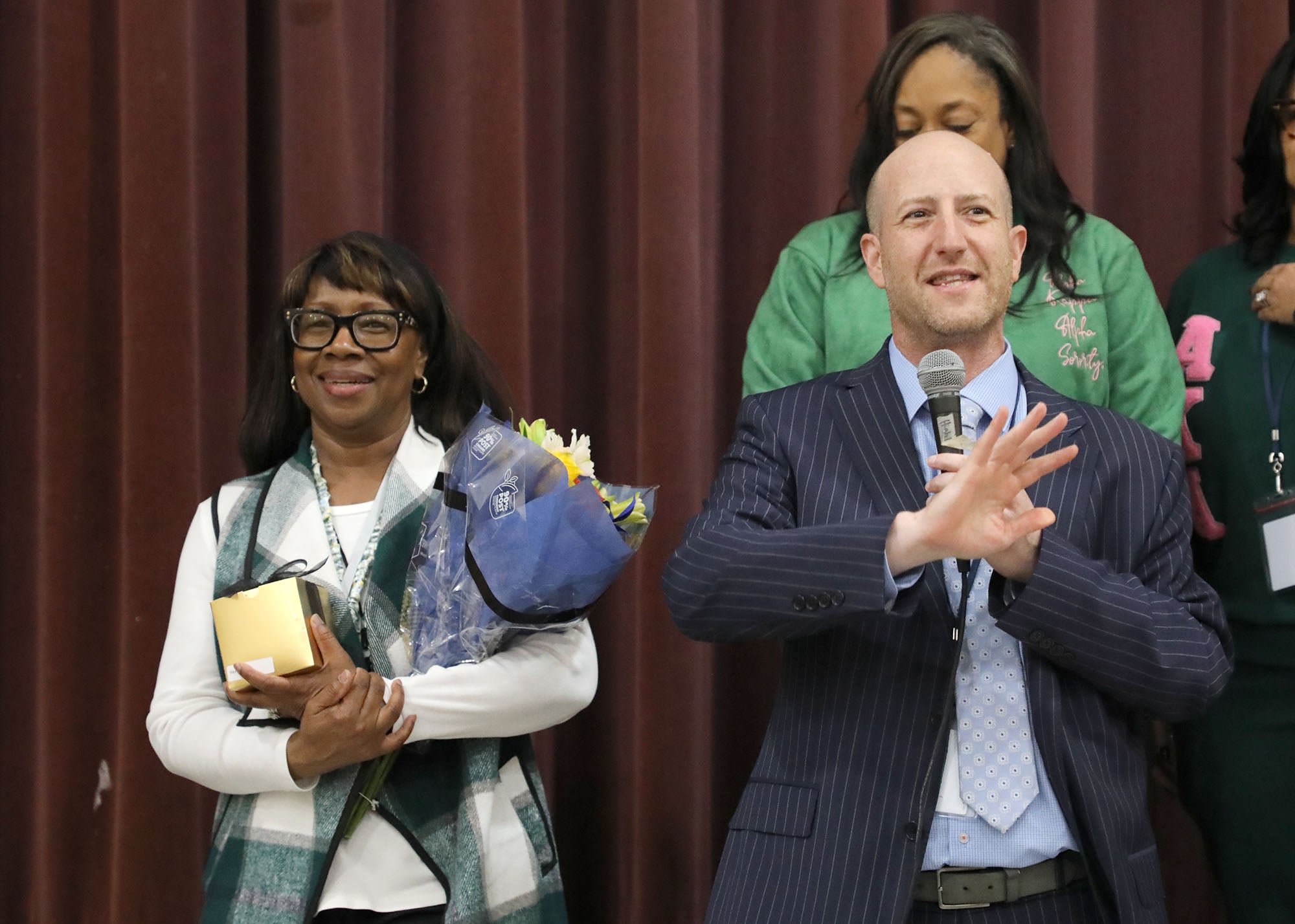 Foster Awards May McDaniel Superintendent