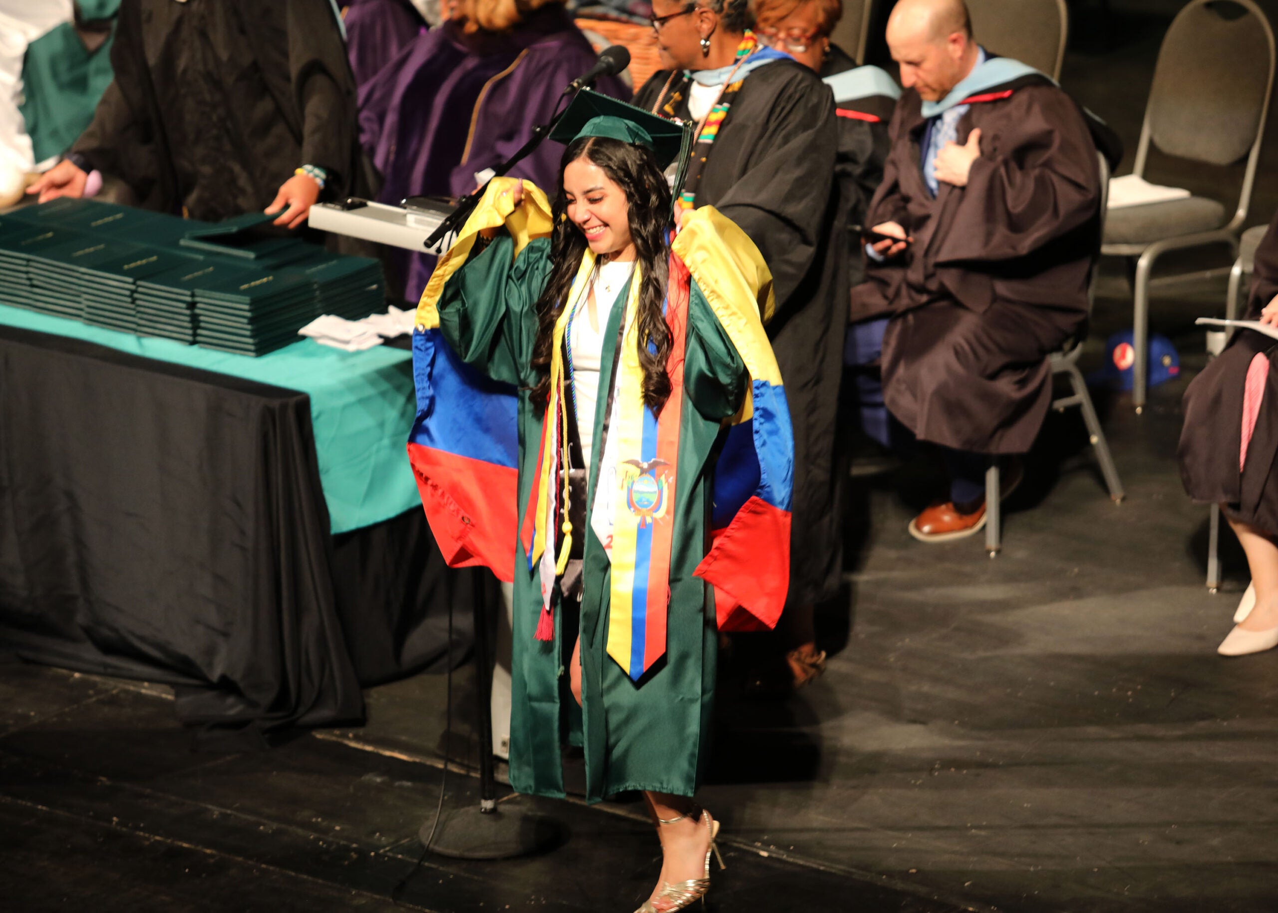 Graduation Franklin Flag