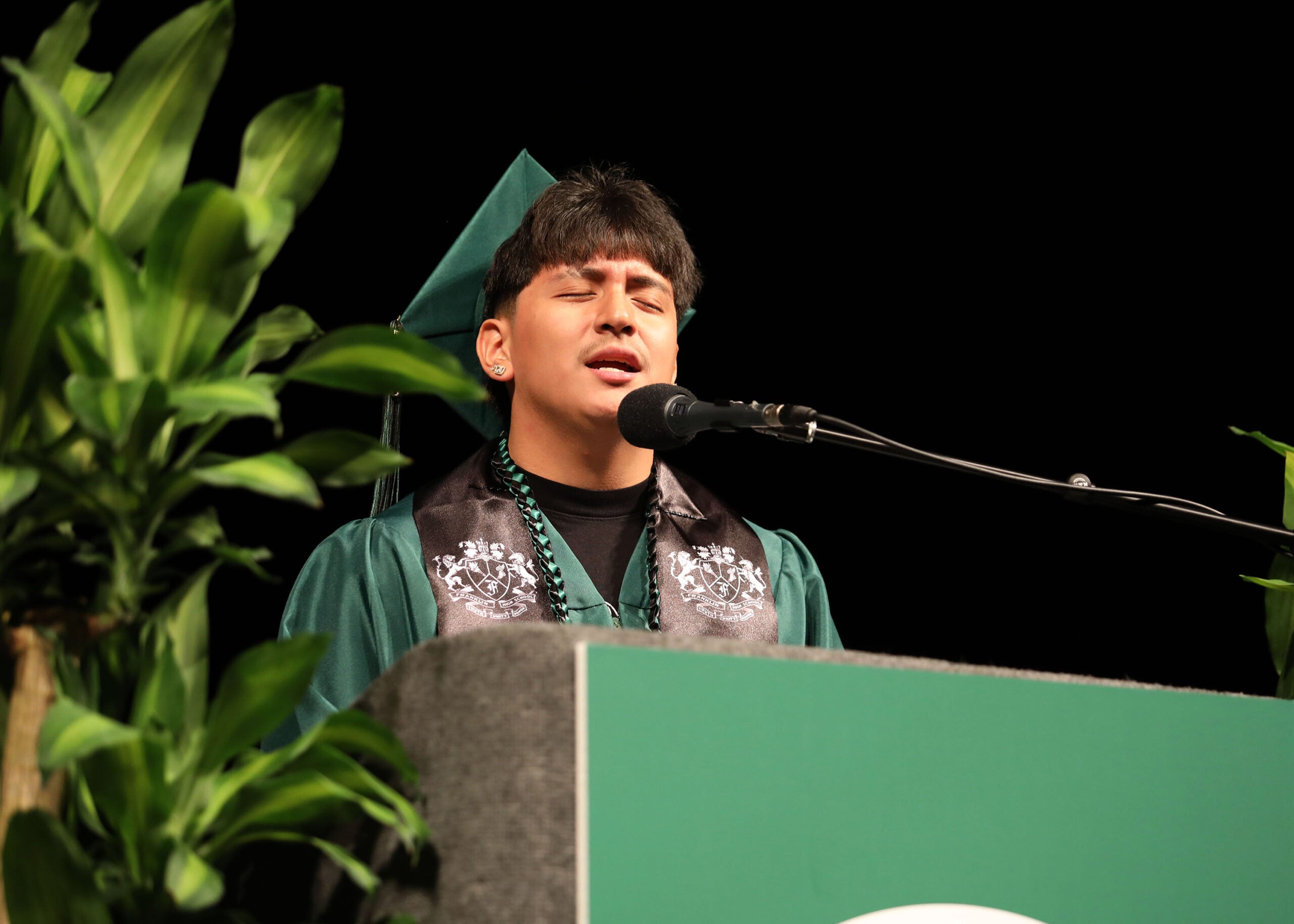 Graduation Franklin singer