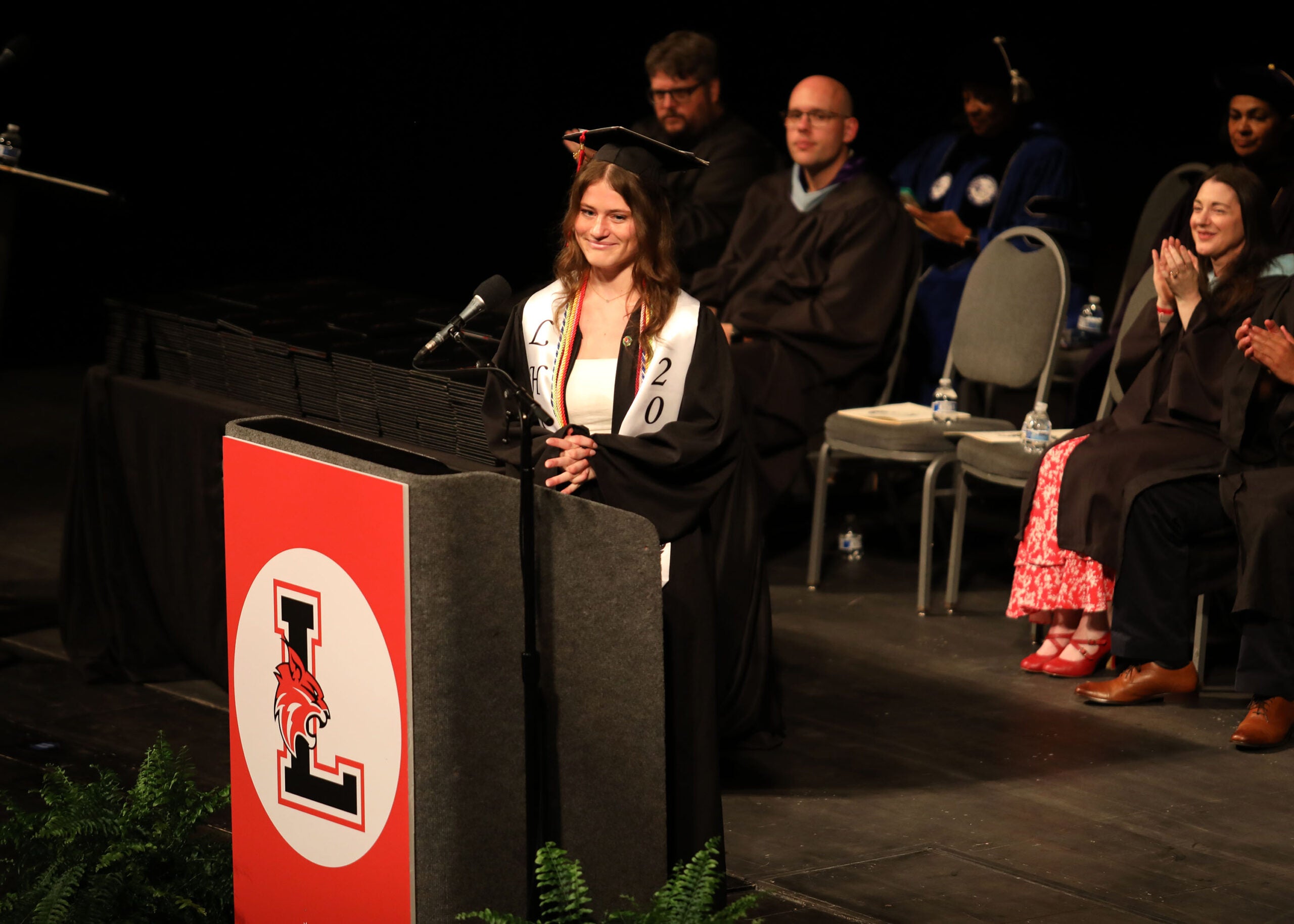 Graduation Lincoln Speaker Olivia