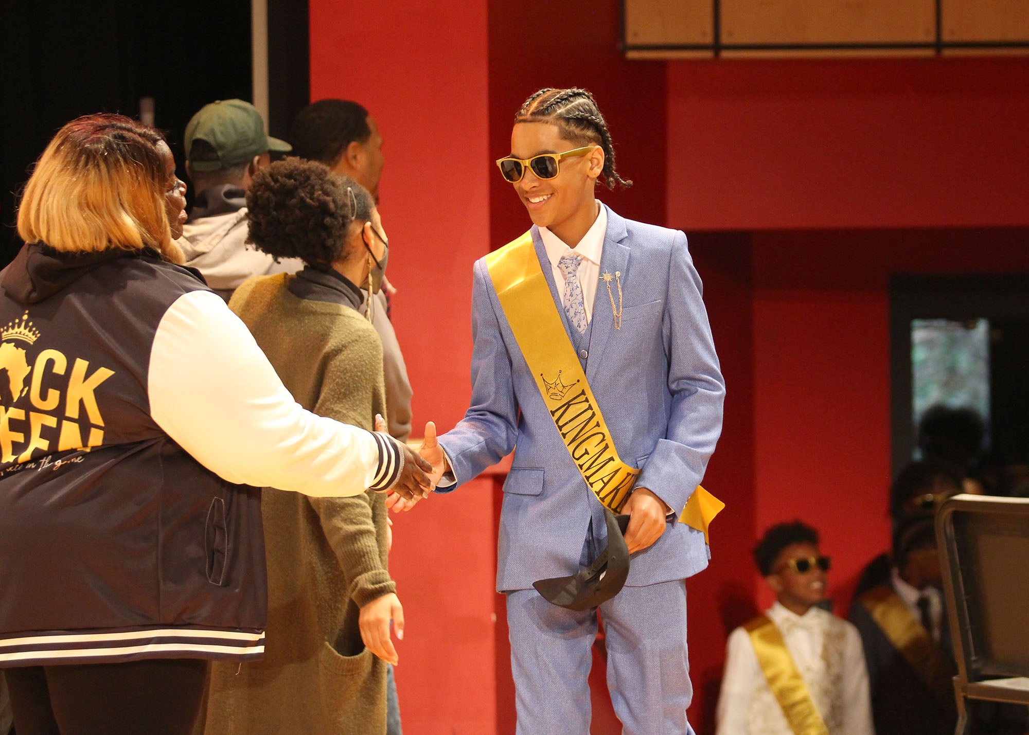 Kingmakers Crowning Blue Suit
