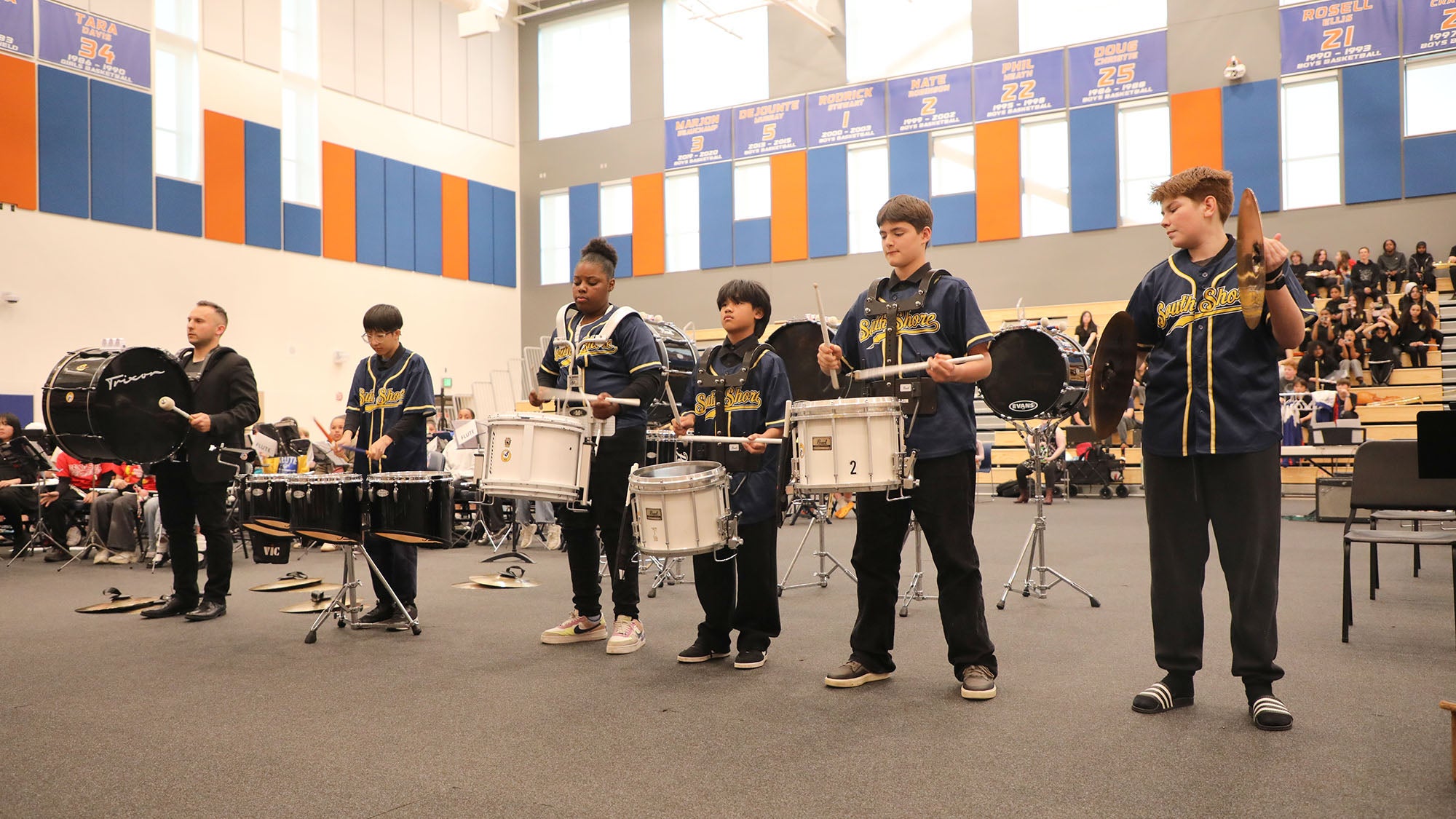 Regional Roundup Pathway Concert South Shore Drumline