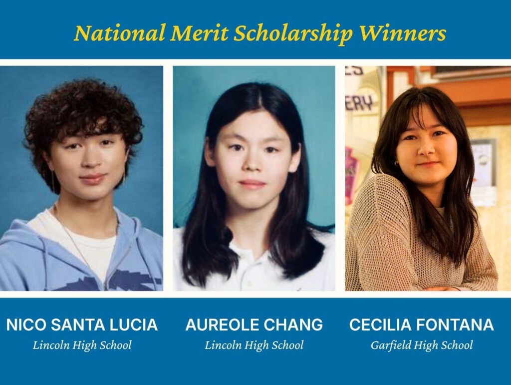 Shout Outs National Merit Scholarship Winners