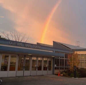 Rainbow over Blaine