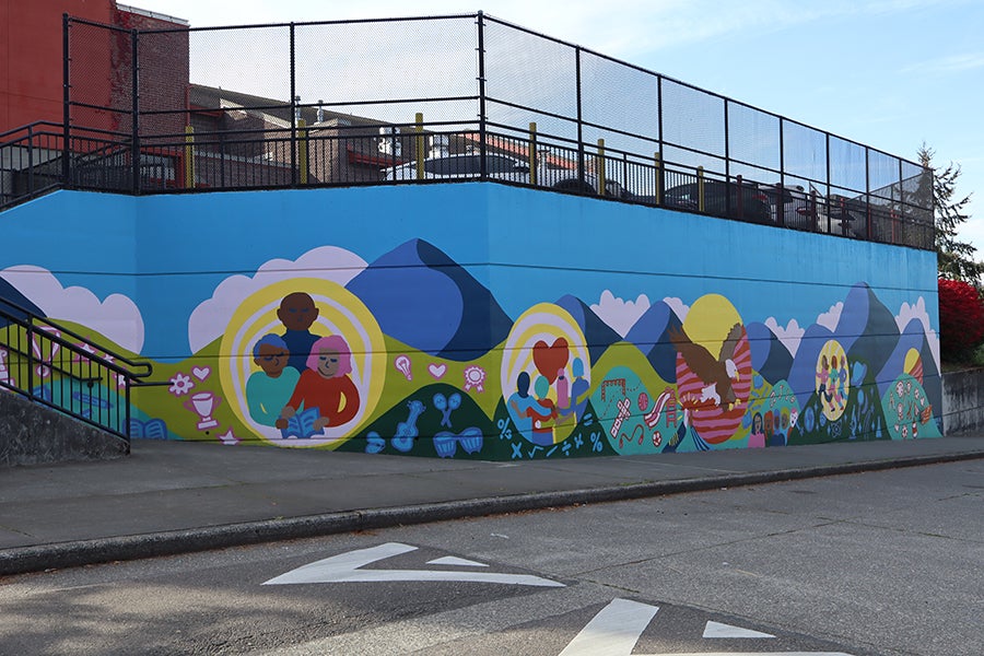 Emerson Full Mural