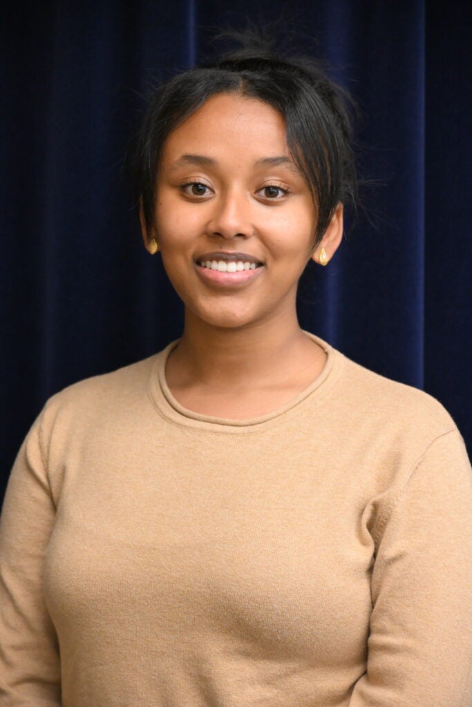 School Board Student Representative Yohanna Micheal
