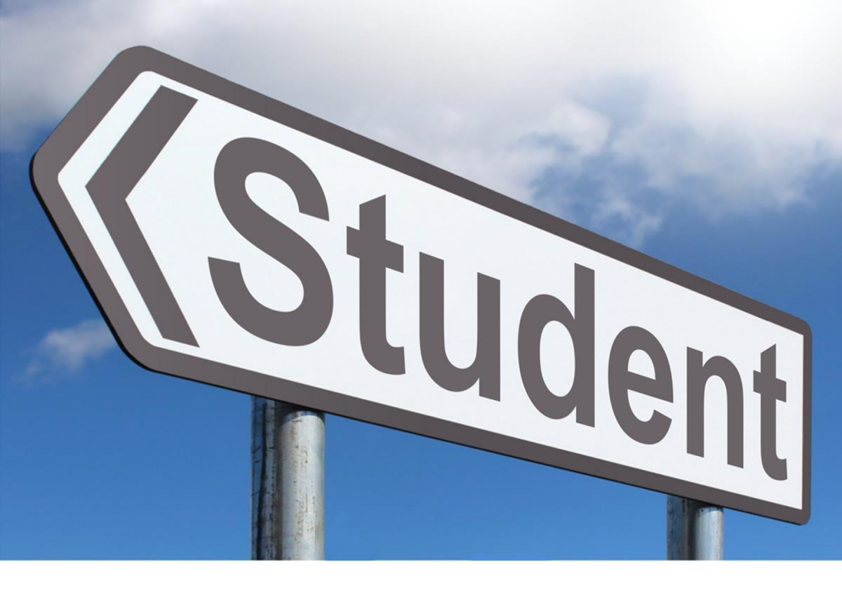 sign student