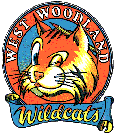 West Woodland Wildcats logo