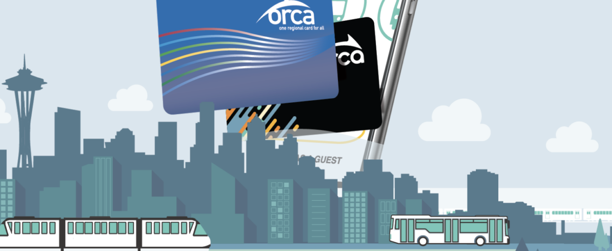City view, Bus, ORCA Card