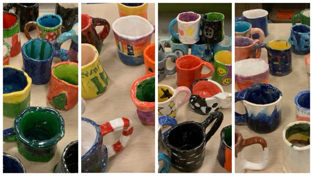 Glazed ceramic Mugs