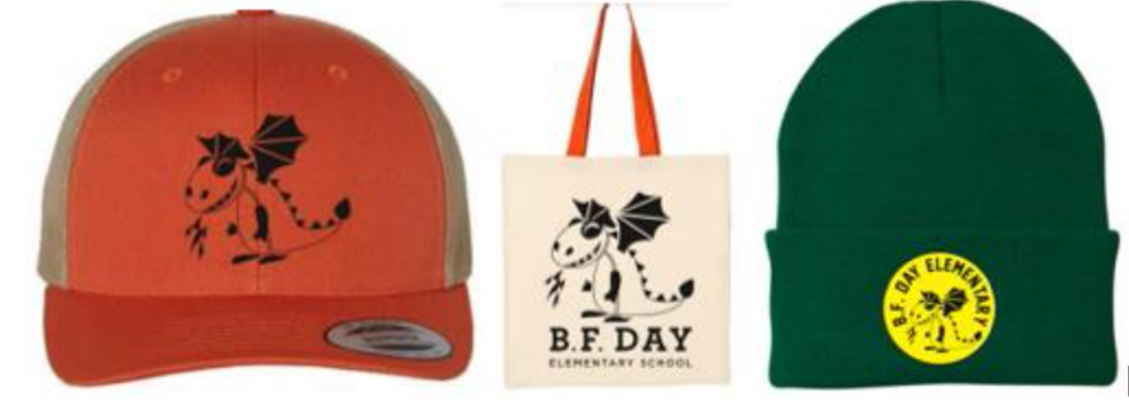 B.F. Day Hats and Tote Bag