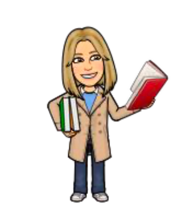 Librarian Emoji with book