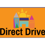 Image of a school building. Text: Direct Drive.