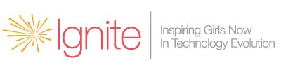IGNITE logo - Inspiring Girls Now in Technology Evolution