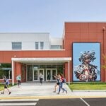 exterior of Cascadia elementary school