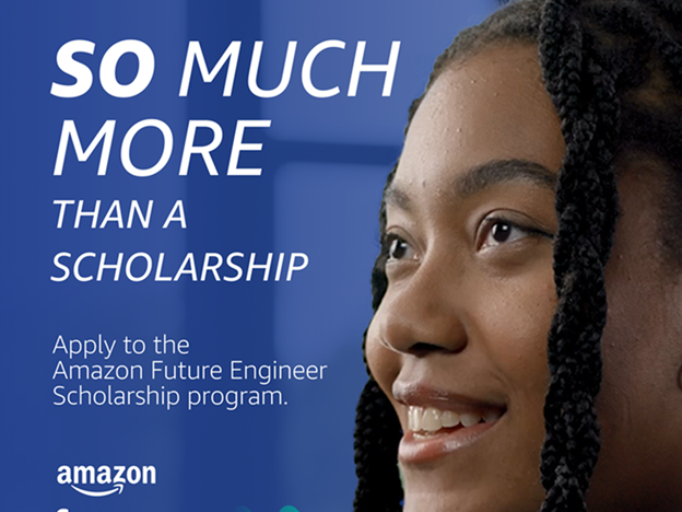 Amazon Future Engineer Scholarship picture of student