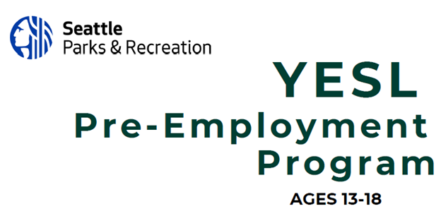 Seattle Parks and Rec Youth Pre-Employment Logo