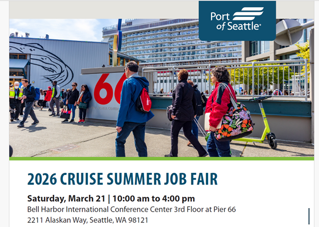 Summer Cruise Fair on March 21st at Bell Harbor Seattle image
