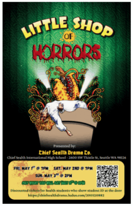 Little Shop of Horrors flier