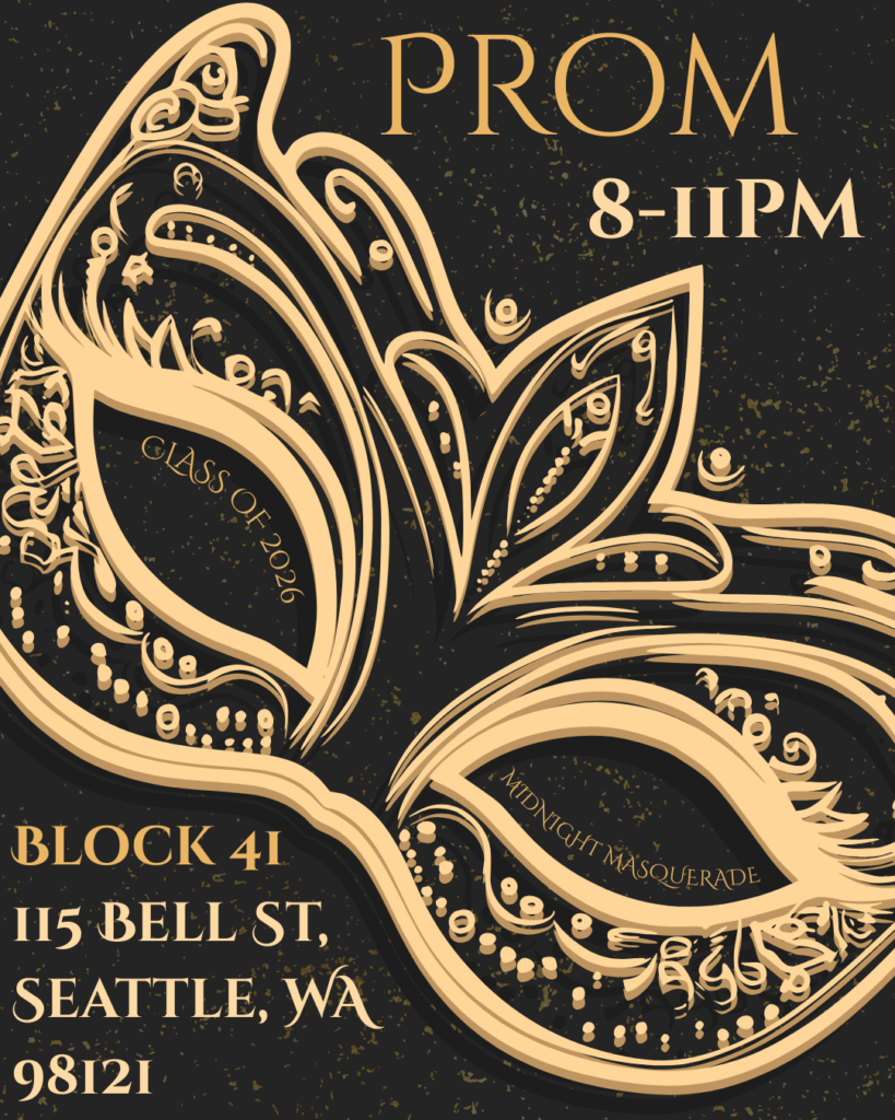 Senior Prom
Sat, May 25th
8 - 11 p.m. 
Block 41