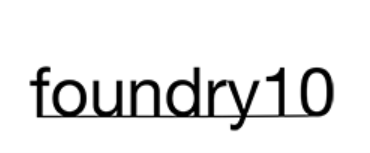 Foundry 10 logo